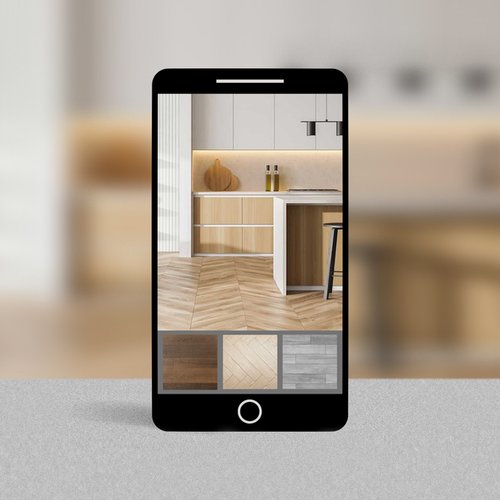Roomvo - product visualizer on smartphone - Success Floor Covering LLC in Oakland, MD