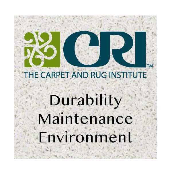 CRI logo on carpet from Success Floor Covering LLC in Oakland, MD